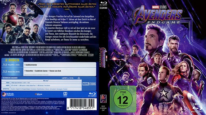 Avengers: Koniec gry - Okładki