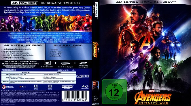 Avengers: Infinity War - Covers