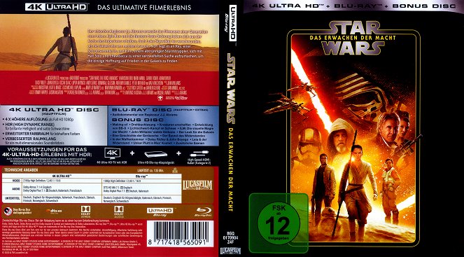 Star Wars: Az ébredő Erő - Borítók