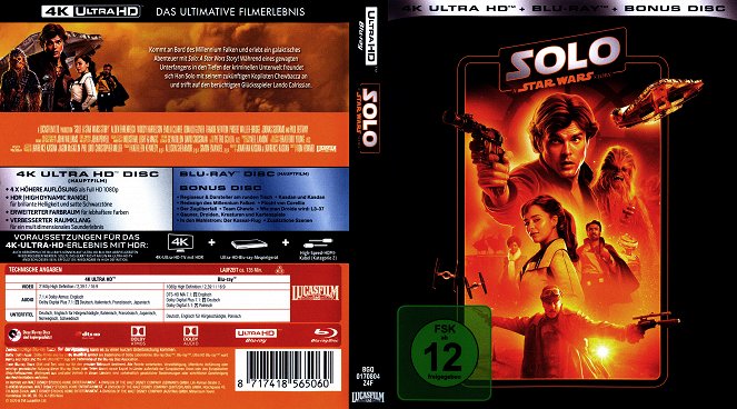 Solo: Egy Star Wars történet - Borítók