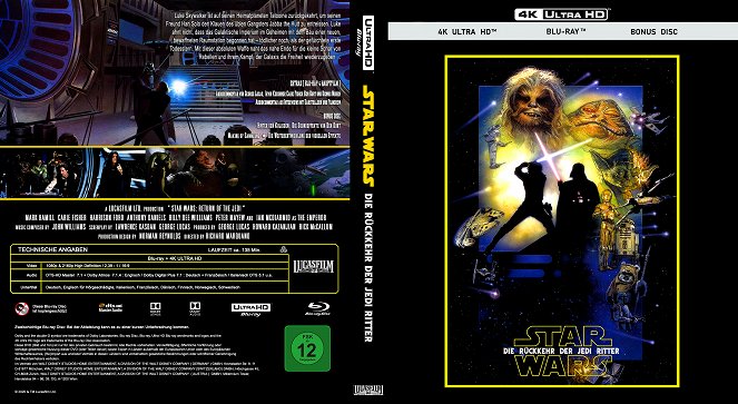 Gwiezdne wojny VI - Powrót Jedi - Okładki