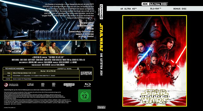 Star Wars: Az utolsó Jedik - Borítók