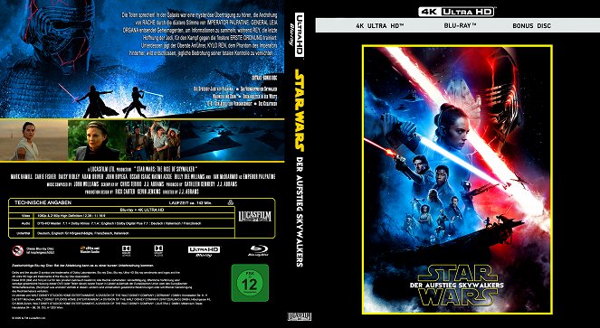 Star Wars Episodio IX: El ascenso de Skywalker - Carátulas