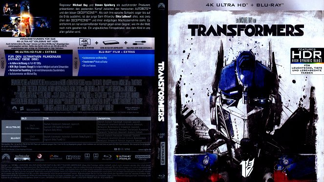 Transformers - Carátulas