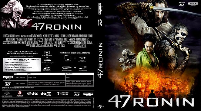47 Ronin - Borítók