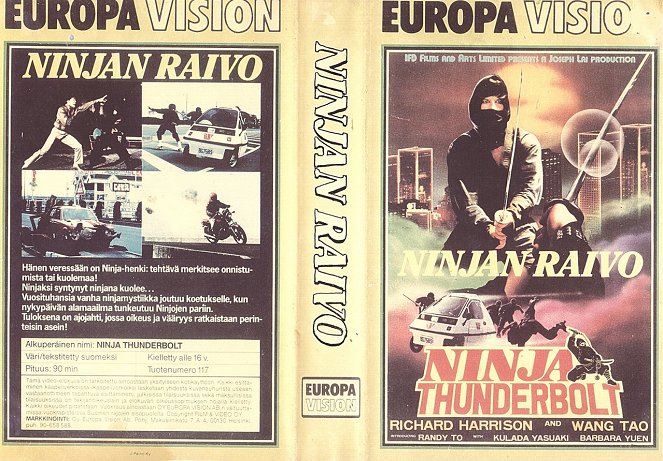 Ninja Fury - Couvertures