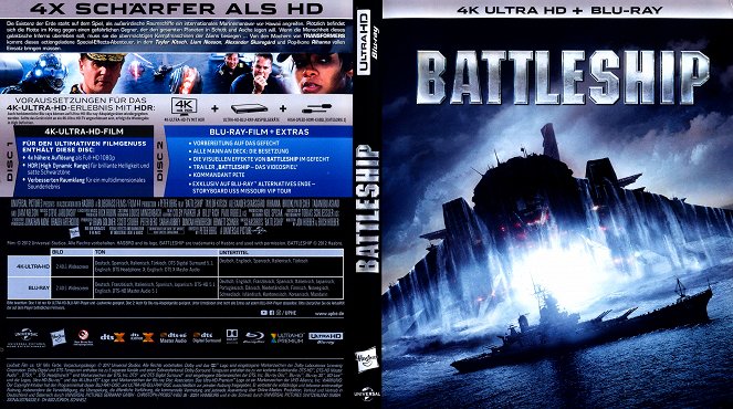 Battleship - Batalha Naval - Capas