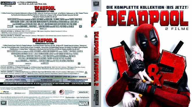 Deadpool 2 - Okładki