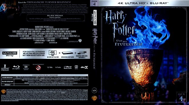 Harry Potter e o Cálice de Fogo - Capas