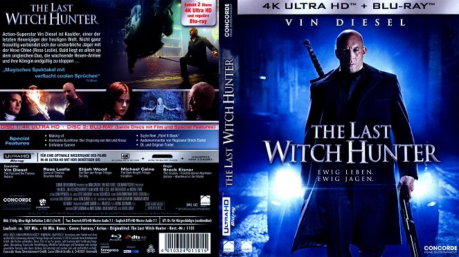 The Last Witch Hunter - Covers