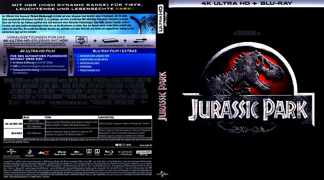 Jurassic Park - Borítók