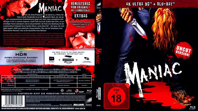 Maniac - Covers