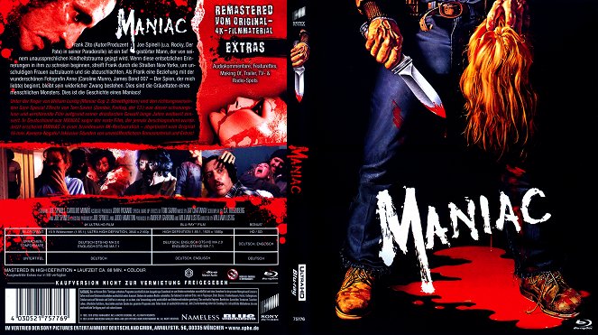 Maniac - Couvertures