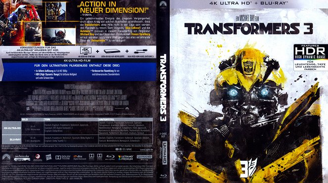 Transformers 3. - Borítók