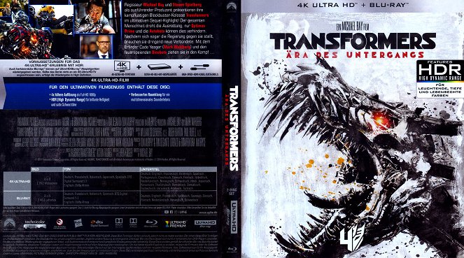 Transformers 4: Ära des Untergangs - Covers