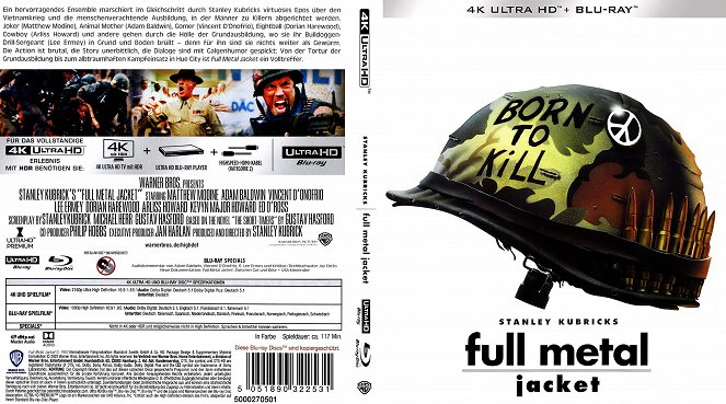 Full Metal Jacket - Couvertures