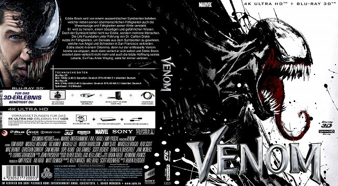 Venom - Carátulas
