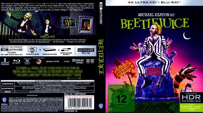 Beetlejuice - Kísértethistória - Borítók