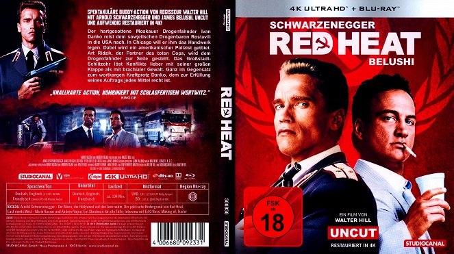 Red Heat - Covers
