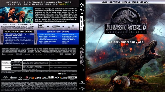 Jurassic World: Das gefallene Königreich - Covers