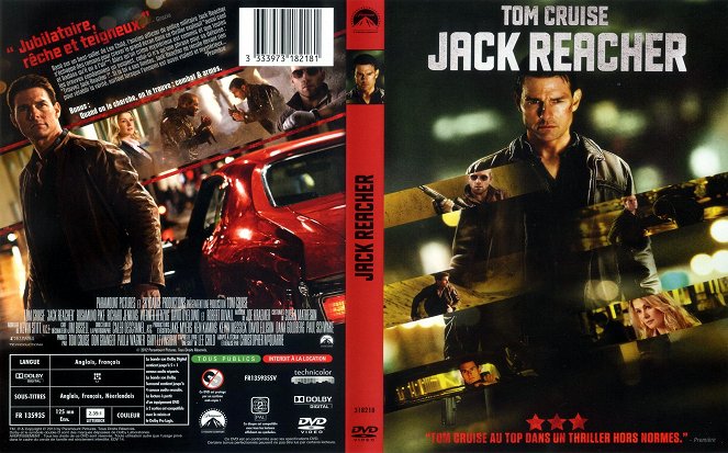 Jack Reacher - Carátulas