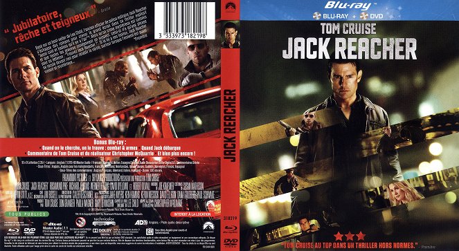 Jack Reacher - Carátulas