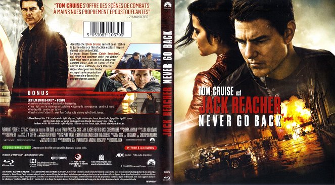 Jack Reacher: Paluu päämajaan - Coverit