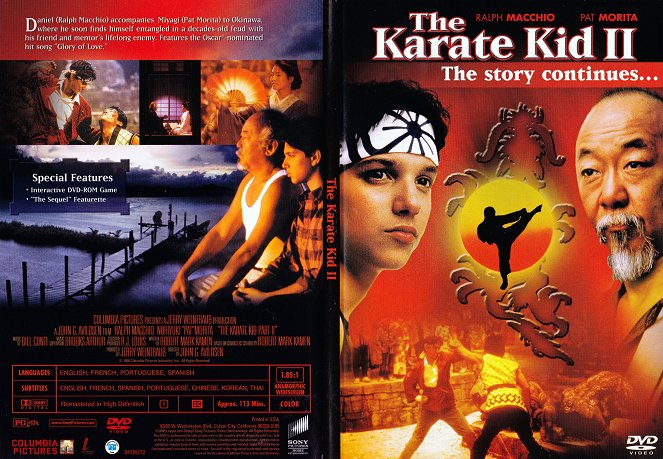 Karate Kid II: Kertomus jatkuu - Coverit