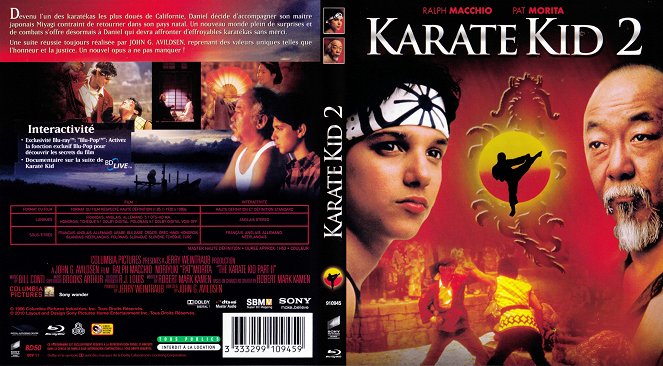 Karate Kid II, la historia continúa - Carátulas