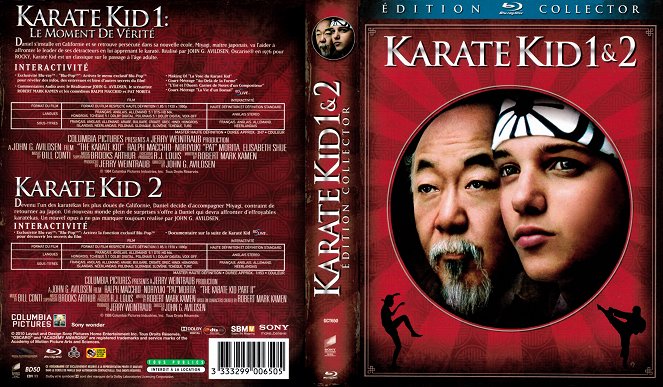 Karate kölyök 2. - Borítók
