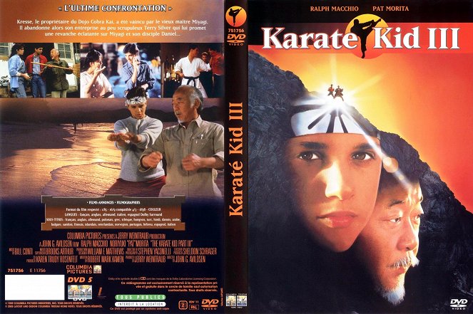 Karate Kid 3 - Couvertures