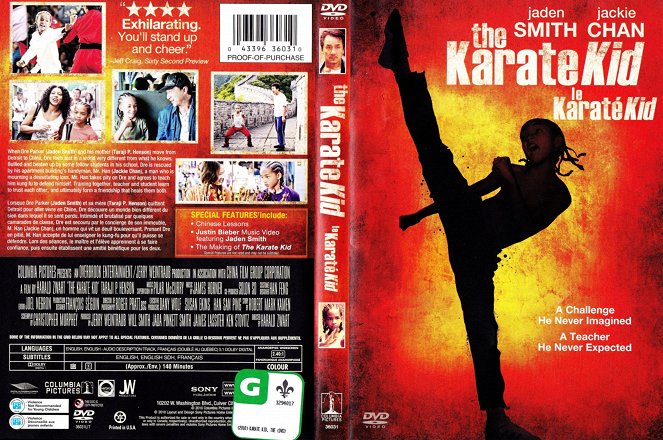 The Karate Kid - Carátulas