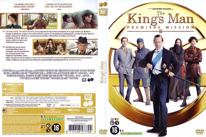 The King's Man : Première mission - Couvertures