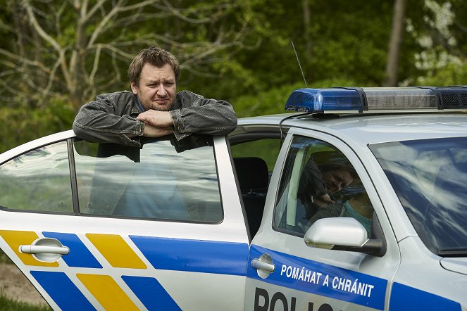 Policie Modrava - Posel ze světa mrtvých - Dreharbeiten - Milan Enčev