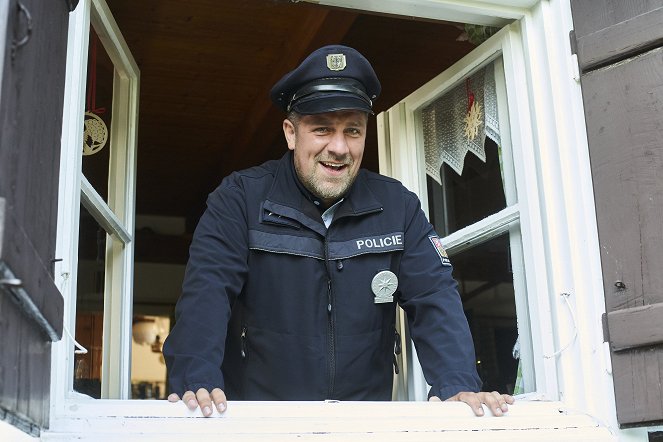 Policie Modrava - Posel ze světa mrtvých - Dreharbeiten - Michal Holán