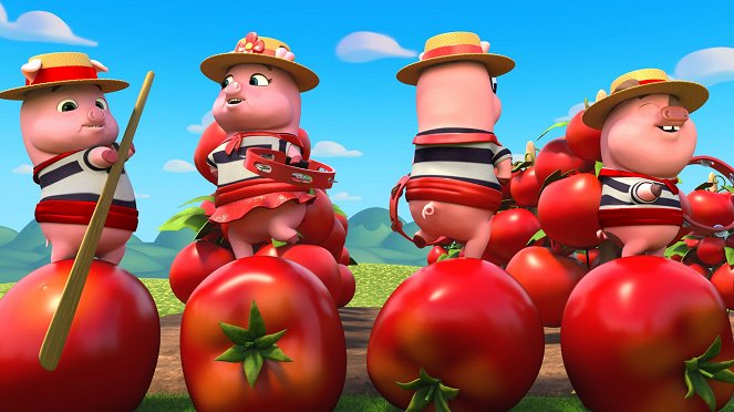 Mighty Express - De piñata / Tomaten voor de saus - Van film