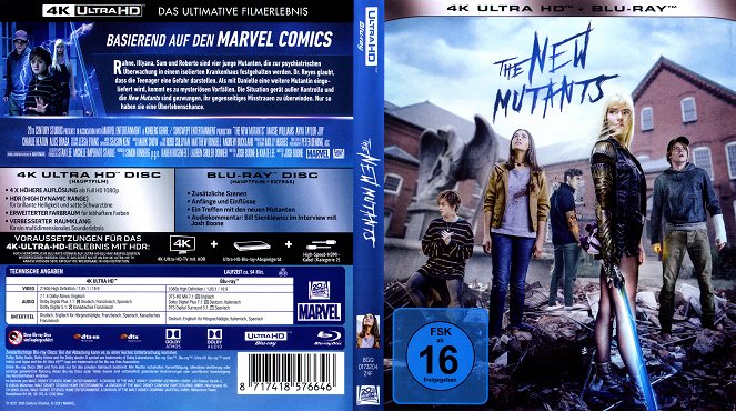 Les Nouveaux Mutants - Couvertures