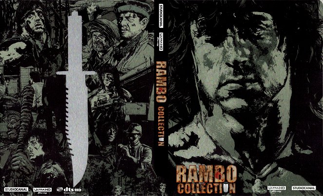 Rambo: Acorralado, parte II - Carátulas