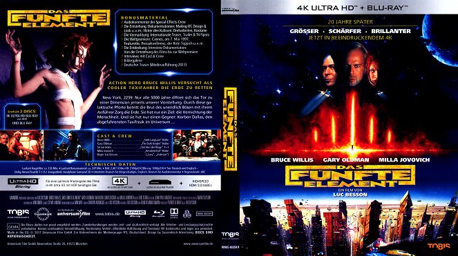 The Fifth Element - Covers