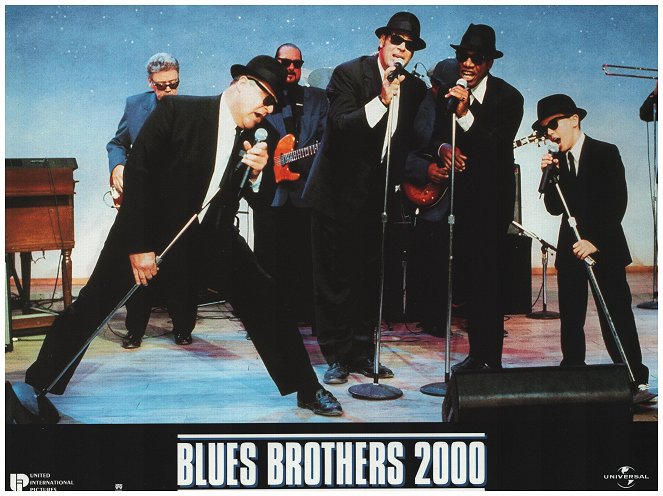 Blues Brothers - Lobbykarten - John Goodman, Dan Aykroyd, Joe Morton