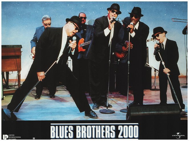 Blues Brothers 2000 - Lobbykaarten - John Goodman, Dan Aykroyd, Joe Morton