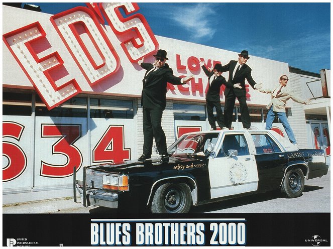 Blues Brothers 2000 - Cartões lobby - John Goodman, Dan Aykroyd