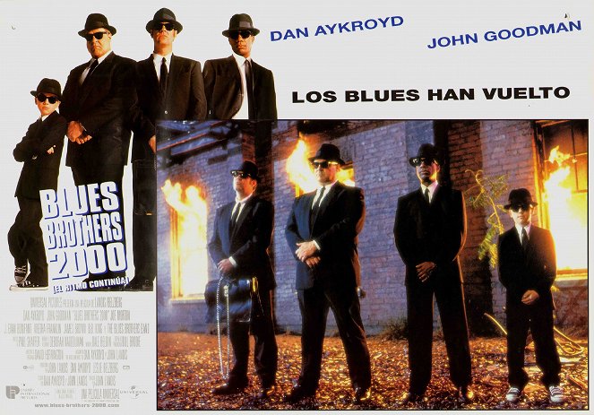 Blues Brothers - Lobbykarten - Dan Aykroyd, John Goodman, Joe Morton