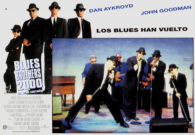 Blues Brothers 2000 - Lobbykaarten - John Goodman, Dan Aykroyd, Joe Morton