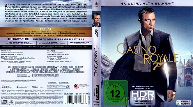 007: Cassino Royale - Capas
