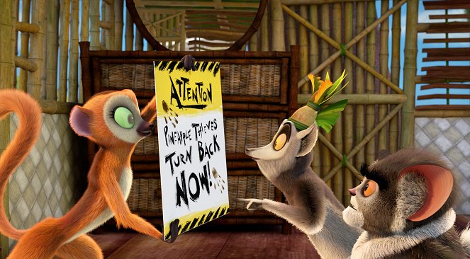 King Julien - Gelobt sei die Ananas - Filmfotos