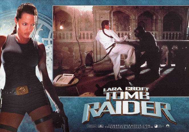 Lara Croft: Tomb Raider - Lobbykarten - Angelina Jolie
