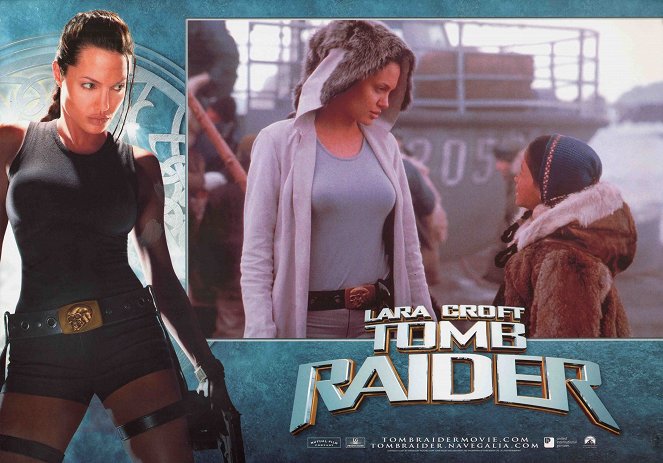 Lara Croft: Tom Raider - Cartões lobby - Angelina Jolie