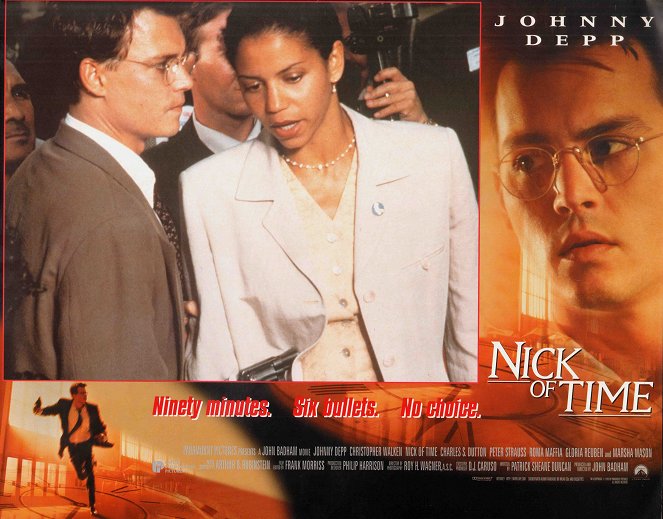 Nick of Time - Lobby Cards - Johnny Depp, Gloria Reuben
