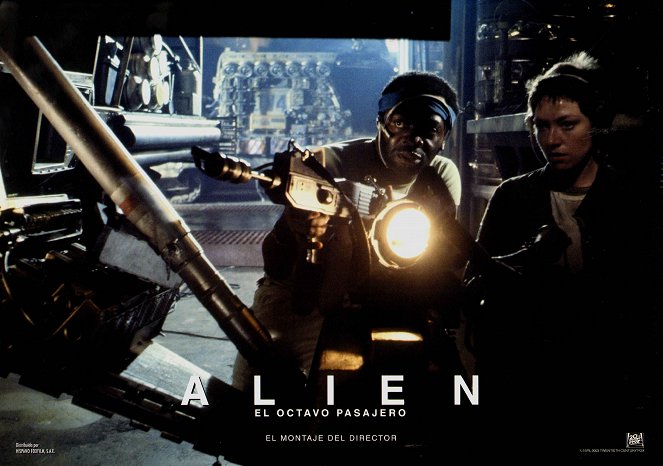 Alien, le huitième passager - Cartes de lobby - Yaphet Kotto, Veronica Cartwright